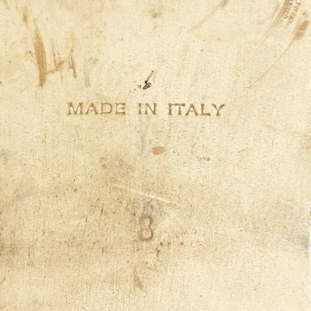 Everlane The Modern Leather Loafers Flats Shoes Olive Green /Taupe Made in Italy - Picture 16 of 16